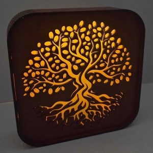 Lanterne arbre