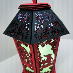 Lanterne de Noël 6 côtés