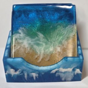 Sous-verres en époxy