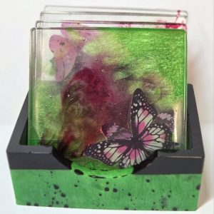 Sous-verres en époxy