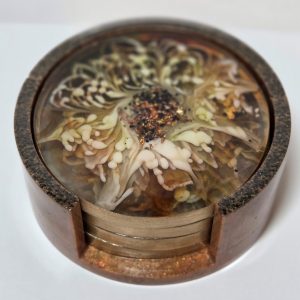 Sous-verres en époxy